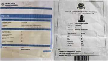 Smart girl scores straight A’s in all her WAEC papers; gets celebrated as her results pop up online