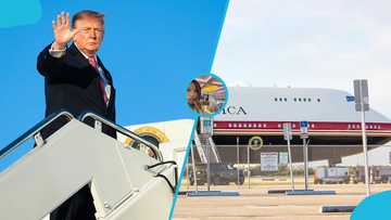 Inside Trump’s new presidential jet: Nicki Minaj shows off its gold features and luxury suite in video