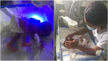 Baby dumped at cemetery set to receive donations from social media users
