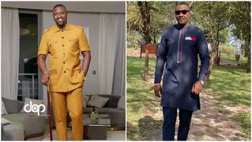 5 times Ghanaian actor John Dumelo was the face of men's fashion with these classy kaftan looks