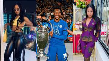 Efia Odo deletes Twitter account over Chelsea star Hudson-Odoi comment; photo drops