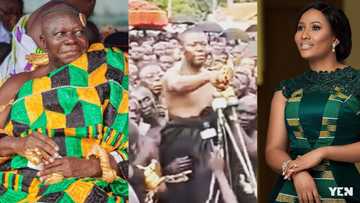 Otumfuo's daughter celebrates his 21st anniversary as Asantehene with rare throwback video