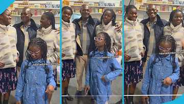 Kennedy Agyapong vibes with Naana Donkor Arthur and her kids during his US visit