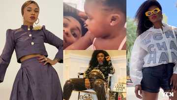 Becca finally shows face of her beautiful daughter for the first time in latest video