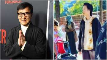 Jackie Chan's poor daughter seen begging for free food in Canada