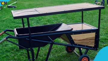 KNUST's Department of Indigenous Art and Technology showcases an innovative wheelbarrow