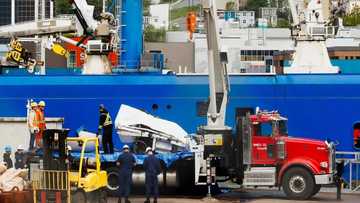 Titanic Submersible: Suspected human remains found in Titan submarine debris