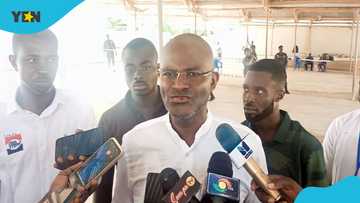 NPP presidential election: First photo pops up as Kennedy Agyapong casts his ballot, calls for peace