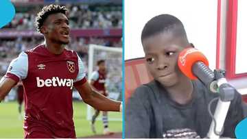 Mohammed Kudus Jnr: Young Ghanaian boy displays his talent, runs commentary like a pro