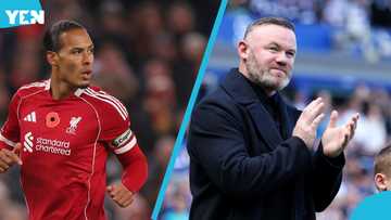 Van Dijk hits out at Wayne Rooney as he defends himself and Salah