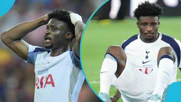 UEFA Super Cup: Kudus shows heartbreak after loss to PSG (Photo)