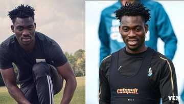 Christian Atsu breaks the internet; shows off his German wife on her birthday