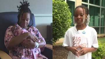 Nurse's 9-year-old daughter helps her deliver new baby after she went into early labour