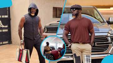 Osebo splashes GH¢280,000 on a Kantanka car for his mom, fans applaud him
