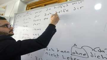 Syrian medical students study German in hopes of move abroad