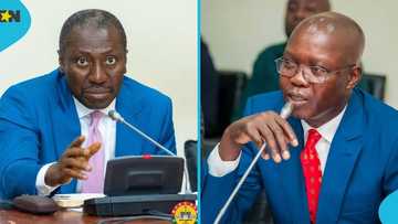 Tensions rise as Afenyo-Markin and Bernard Ahiafor clash in Parliament