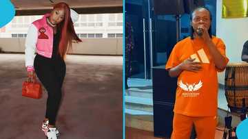 Efia Odo addresses claims of being Daddy Lumba's biological daughter in trending video
