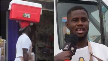 Ebenezer Tetteh: Meet the Ghanaian SHS graduate who paid his fees from his ice cream business