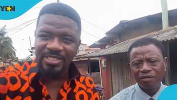 KNUST alumnus celebrates Primary 3 teacher after 40 years, praises his lasting impact
