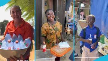 TikToker brings smiles to woman by buying all her tiger nut drinks and giving them out for free