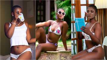 Actress Ahuofe Patri shares 7 hot and revealing photos to celebrate her 30th birthday; Michy, Moesha, other stars react