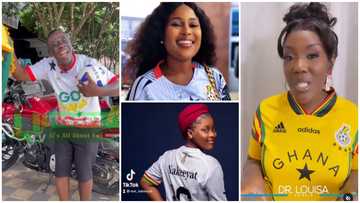 Akrobeto, Berla Mundi, and 11 other GH celebs who are slaying in Black Stars jerseys and Ghana flags ahead of Portugal match