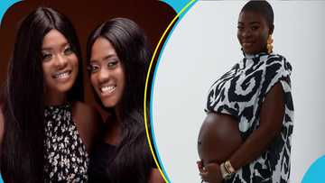 Fella Makafui's sister Fendy Fella delivers bouncing baby, actress gushes over her beautiful baby bump photos