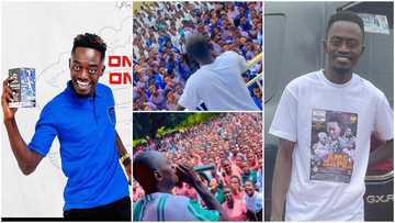 Lil Win Free Pen Tour: Kind Actor Donates Pens To Multiple Senior High Schools; Folks Praise Him