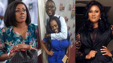 Abena Korkor Video: Nana Aba Anamoah blasts media; swerves claims that she was dating Kojo Yankson