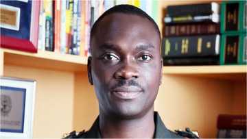 Captain Tonzua: Ghanaian soldier with Master's in law earns scholarship to study at Oxford, urged to make GH proud