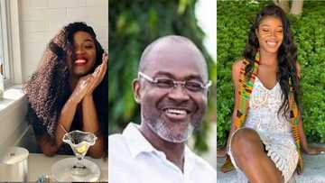 Kennedy Agyapong's daughter promoted at Google; people 'flow' her fans