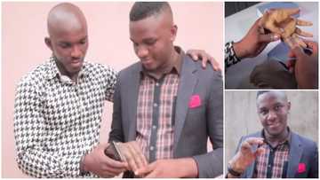 Talented man helps brother who lost 2 fingers to create a fine artificial hand
