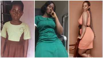 Pretty Ghanaian nurse flaunts her massive transformation in adorable TikTok video