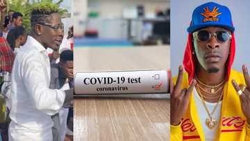 Shatta Wale distributes 1,000 sanitisers to fans to help fight coronavirus