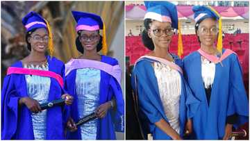 Twin sisters graduate with first-class from same university with CGPA of 4.89 & 4.82