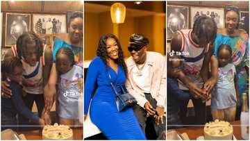 Stonebwoy celebrates 5th Dimension album with wife & kids in video