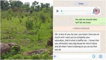 Social media praises unemployed dad who sold land to pay son's school fees