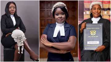 Bold with brains: 3 smart female nurses and midwife called to the Ghana Bar, peeps react to beautiful photos