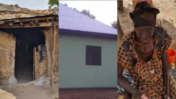 Bawumia builds new house for 80-year-old woman with leprosy who was abandoned by her kids