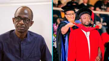 Ghanaian politician, Asiedu Nketia's son Bags a PhD: " I have seen the glory of God"