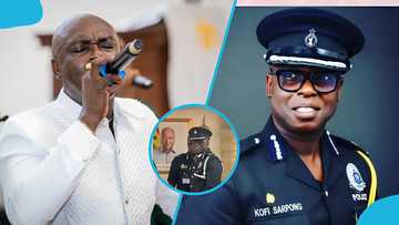 Congratulations pour in as gospel musician Kofi Sarpong gets new rank in the Ghana Police Service