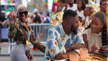 Fella Makafui and her manager spark dating rumours as cute video drops: "The right man for her"