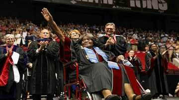 First African-American woman to attend the University of Alabama receives honorary doctorate at 89