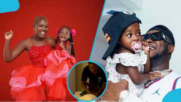 Fella Makafui's daughter's reactions during her spa session melt hearts online