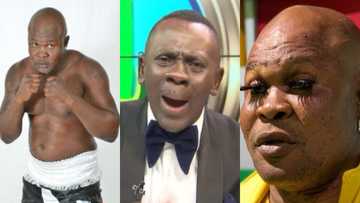 Bukom Banku boldly warns to 'beat' Akrobeto in video for talking about his bleached skin
