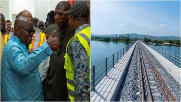 Akufo-Addo commends contractors of mammoth Tema-Mpakadan railway project