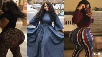 Year of Return lady with double of Moesha's backside narrates how she 'suffered' broken heart (video)