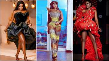 Nana Akua Addo gets fans talking with high fashion look on United Showbiz