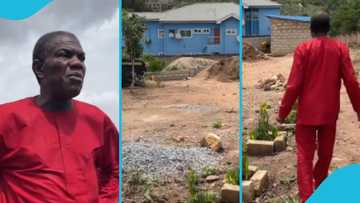 Ghanaian man goes to inspect house he sent money from abroad to complete, finds idle land