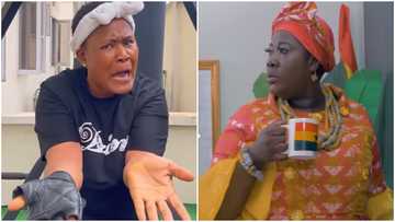 Mummy Dolarz challenges Big Ivy to a rap battle on stage; fans react to video